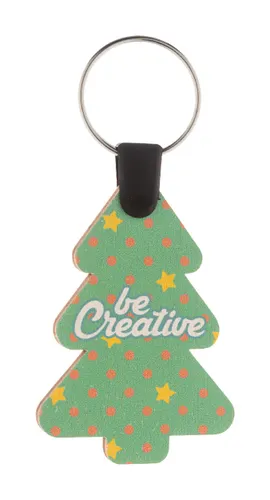 Porte-clés de Noël personnalisé publicitaire, arbre de Noël - Fjerny Creative