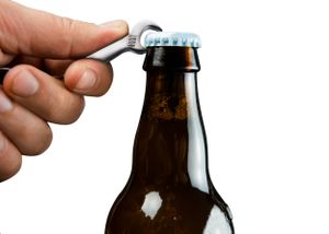 Porte-clés décapsuleur publicitaire - Spanner