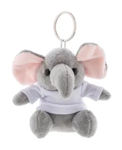 Porte-clés éléphant en peluche personnalisé - TrumpFob