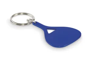 Porte-clés en aluminium - Kepad | Bleu