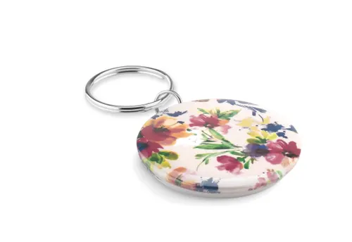 Porte-clés en métal insert papier - Pin Key