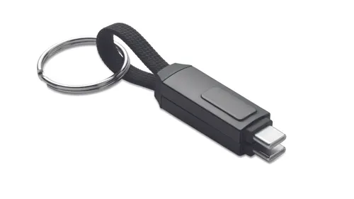 Porte-clés et câble de charge personnalisés - Keysto