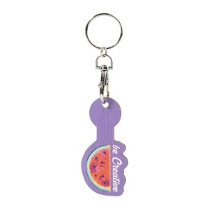 Porte-clés jeton pour valise à roulettes - ColoShop Creative Wood