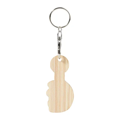 Porte-clés jeton pour valise à roulettes - ColoShop Creative Wood