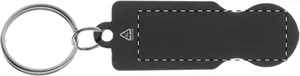 Porte-clés jeton publicitaire - RaluCart | Noir