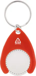 Porte-clés jeton rabs personnalisés - Neppy | Rouge