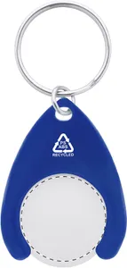 Porte-clés jeton rabs personnalisés - Neppy | Bleu