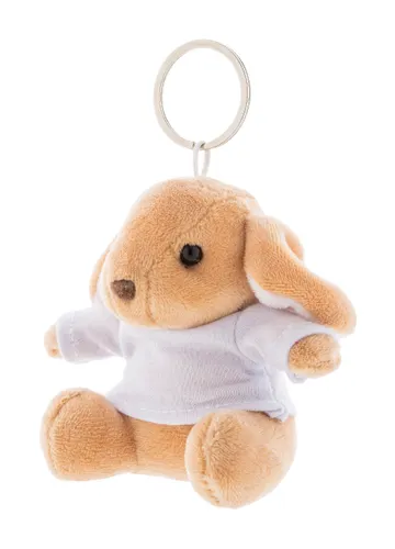 Porte-clés lapin en peluche personnalisé - BunnyFob
