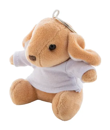 Porte-clés lapin en peluche personnalisé - BunnyFob