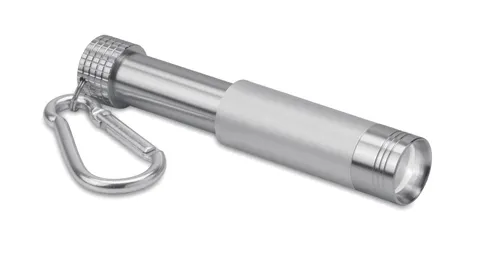 Porte-clés LED personnalisé en alu/ABS - Pop Light