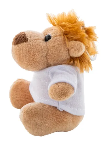 Porte-clés lion en peluche personnalisé - LioFob