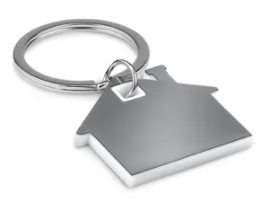 Porte-clés maison personnalisé - Imba | White