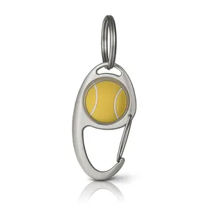 Porte-cles metal sport personnalisé | Tennis