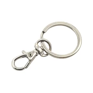 Porte clés mousqueton métal personnalisé