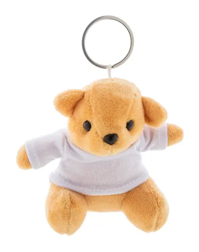 Porte-clés ourson en peluche personnalisé - TeddyFob