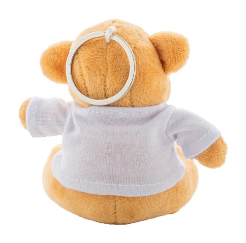 Porte-clés ourson en peluche personnalisé - TeddyFob