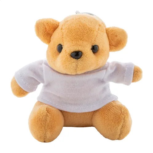 Porte-clés ourson en peluche personnalisé - TeddyFob