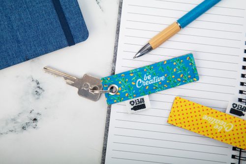 Porte-clés publicitaire personnalisé - CreaFelt Key A