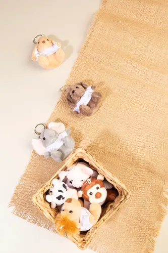 Porte-clés personnalisé singe en peluche - ApeFob