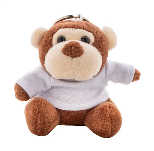 Porte-clés personnalisé singe en peluche - ApeFob