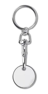 Porte-clés personnalisé - Tokenring | White