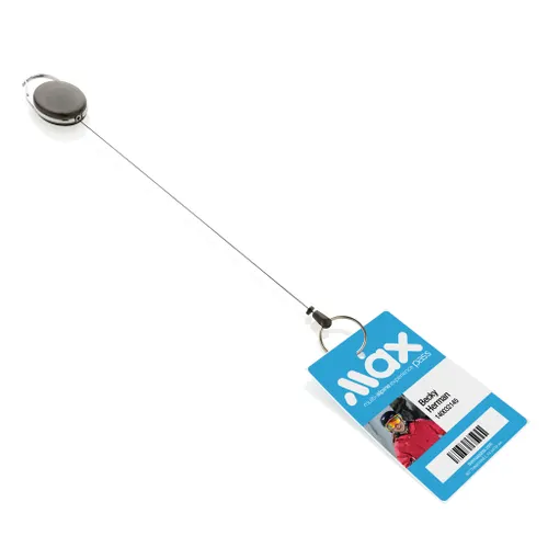 Porte-clés personnalisés à clip extensible en ABS recyclé RCS - XD Collection