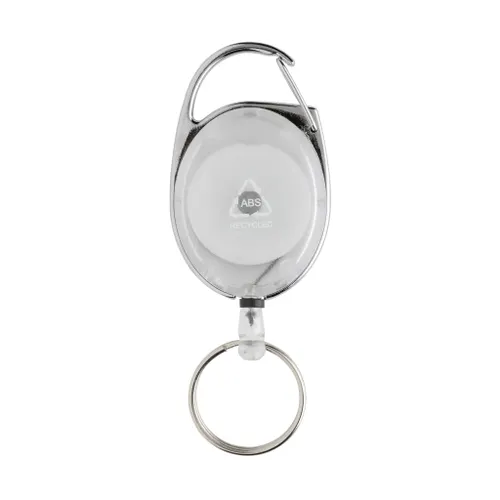 Porte-clés personnalisés à clip extensible en ABS recyclé RCS - XD Collection