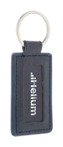 Porte-clés personnalisés RPU - ShineKey Rect | Bleu Foncé