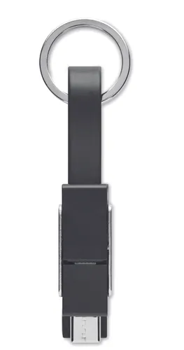 Porte-clés publicitaire avec câble 4 en 1 - Key C