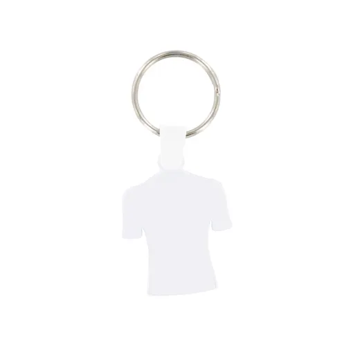 Porte clés publicitaire forme maillot (anneau 25 mm)