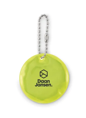 Porte-clés rond réfléchissant - Grin