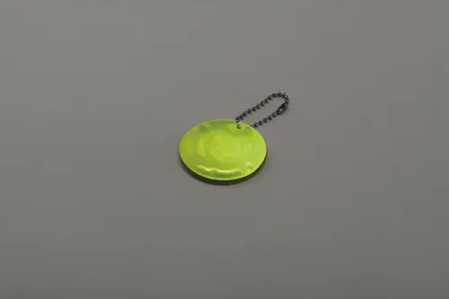 Porte-clés rond réfléchissant - Grin