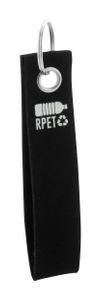Porte-clés rpet personnalisés - Refek | Noir