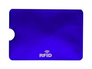 Porte de cartes de crédit personnalisé - Allux | Bleu