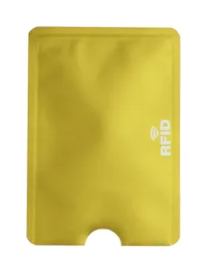 Porte de cartes de crédit personnalisé - Allux | Doré