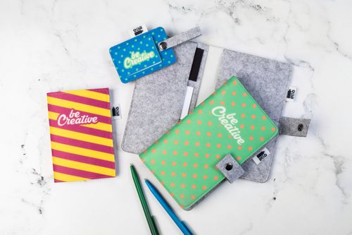 Porte-documents de voyage rpet personnalisable - CreaFelt Journey