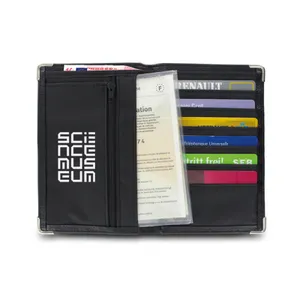 Porte feuille personnalisé avec etui certificat d'immatriculation (ex carte grise)
