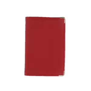 Porte feuille personnalisé avec etui certificat d'immatriculation (ex carte grise) | Rouge 08