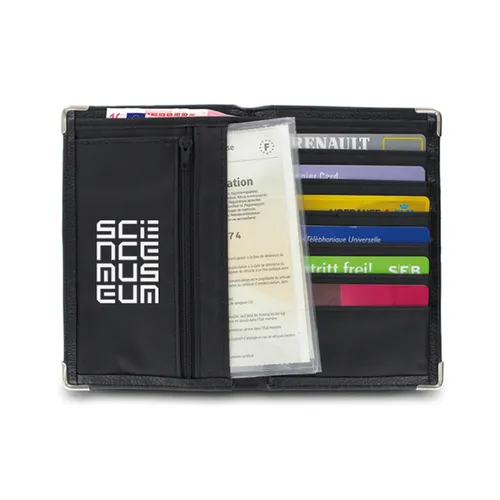 Porte feuille personnalisé avec etui certificat d'immatriculation (ex carte grise)