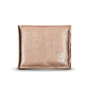 Porte-monnaie personnalisé porte carte de crédit anti RFID | Rose 90