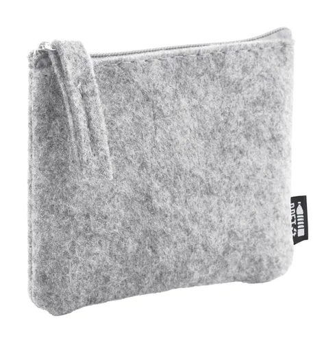 Porte-monnaie personnalisé en feutrine RPET - Refelt Money