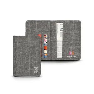Porte passeport, carte grise, carte de crédit personnalisée avec stop rfid