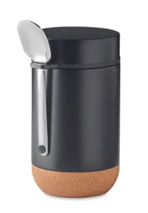 Pot à boisson double paroi 400 ml personnalisable - Bettna | Black