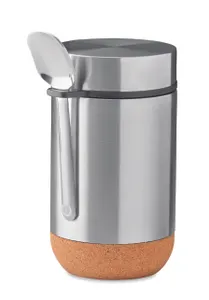 Pot à boisson double paroi 400 ml personnalisable - Bettna | Matt Silver