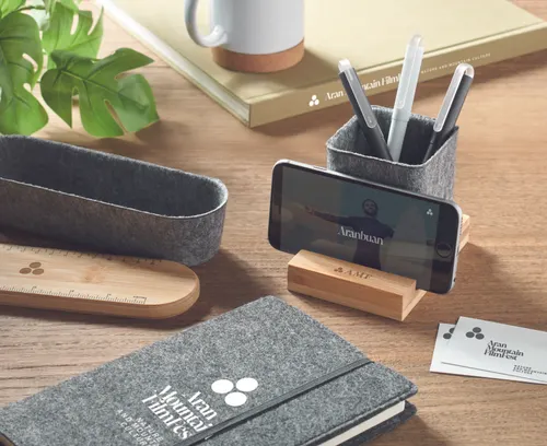 Pot à crayons en feutre RPET - Orostan