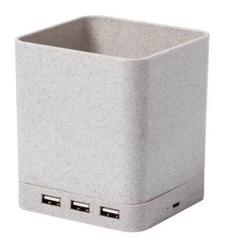 Pot à crayons hub personnalisé - Ampdesk