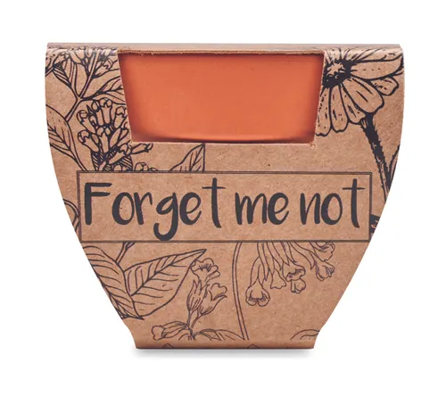 Pot de graines de myosotis personnalisable - Forget Me Not