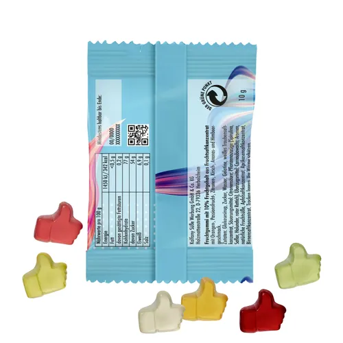 Pouce en gommes de fruits Express