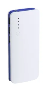 Power bank personnalisé - Tenak | Bleu / Blanc