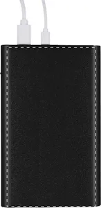 Power bank personnalisé - FlatFour | Noir